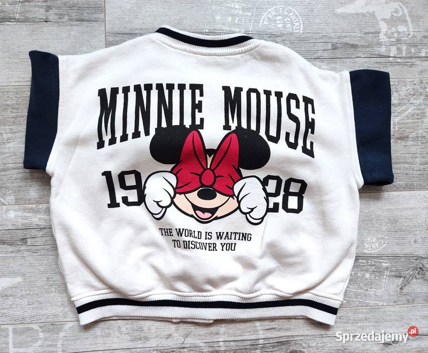 Kurtka bluza bomberka Minnie Mouse Disney Zara dziewczynka Katowice sprzedam