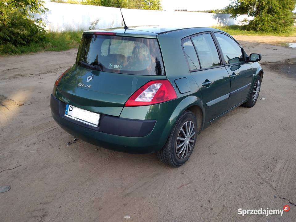 Renault Megane II 16 16v Lpg 4 letni klima navi Poznań