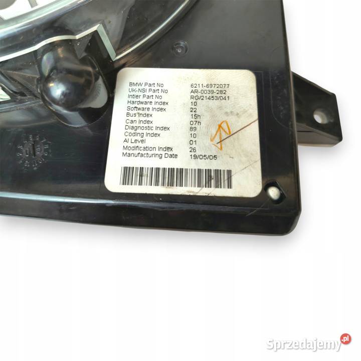 LICZNIK ZEGARY 6972077 Mini Cooper R50 R52 R53