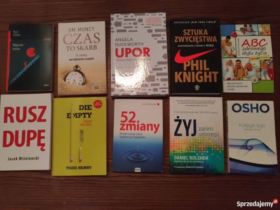 Pakiet 58 książek Rozwój osob Psychologia Kraków sprzedam