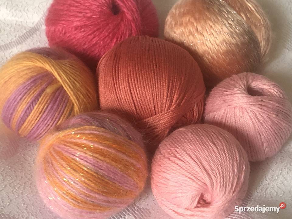 wełna włóczka wyprzedaż resztki waga 120 170 mazowieckie sprzedam
