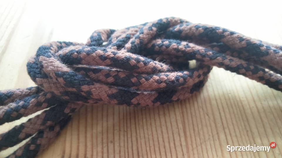 Sznurowadła okrągłe grube długość 90 kolor Ostrów Wielkopolski