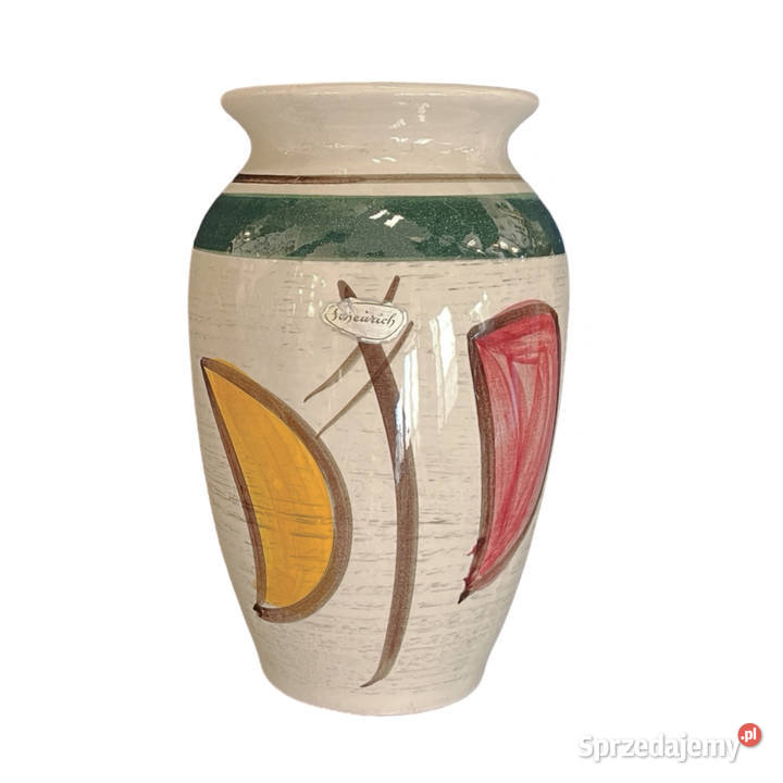 Ceramiczny wazon Look Scheurich Niemcy lata 70 mazowieckie sprzedam