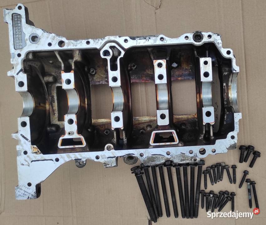 Dolny blok silnika obudowa wału BMW F20 N13B16A Zielona Góra sprzedam