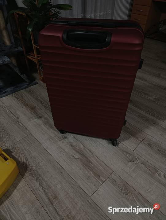 duża walizka Wittchen w kolorze bordowym Poznań
