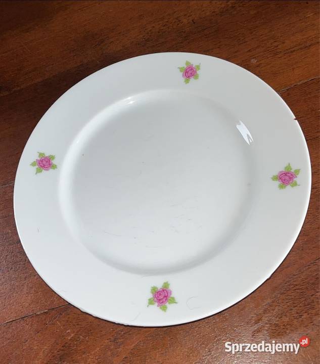 Talerzyk Syg Ćmielów 1790 Ć Biała porcelana z pomorskie Gdańsk