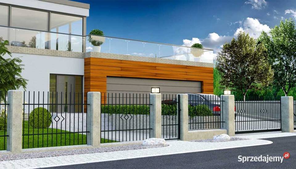 Brama dwuskrzydłowa POLBRAM 4m x 15m OCRAL Miechów