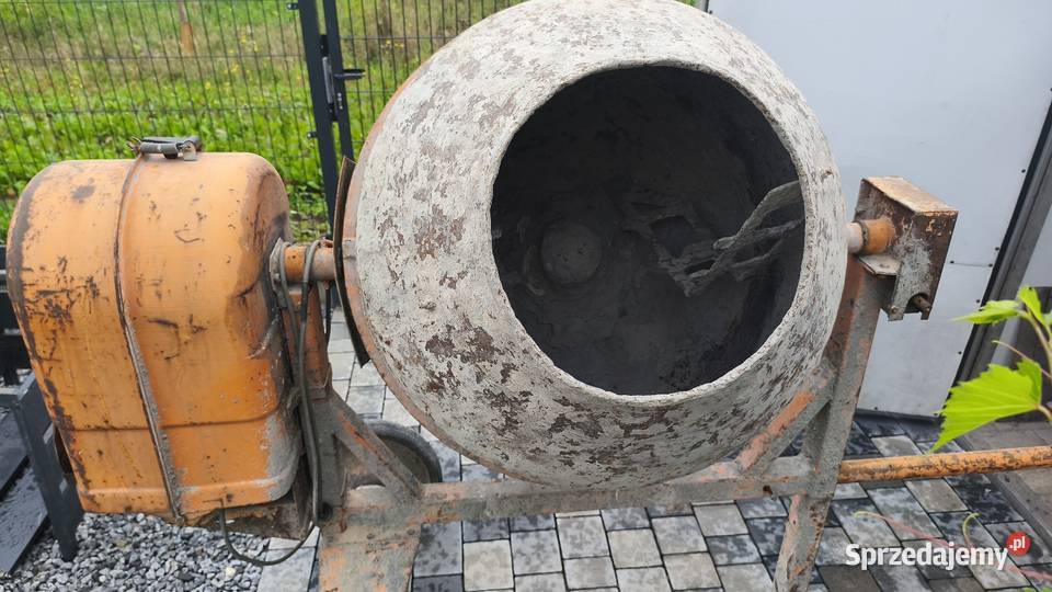 BETONIARKA SPOMASZ BWE150 NA KOLEBKĘ Brześć Kujawski sprzedam
