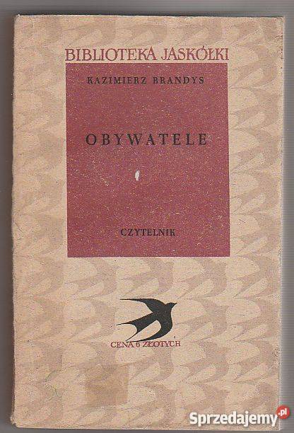 7293 OBYWATELE KAZIMIERZ BRANDYS Czyrna