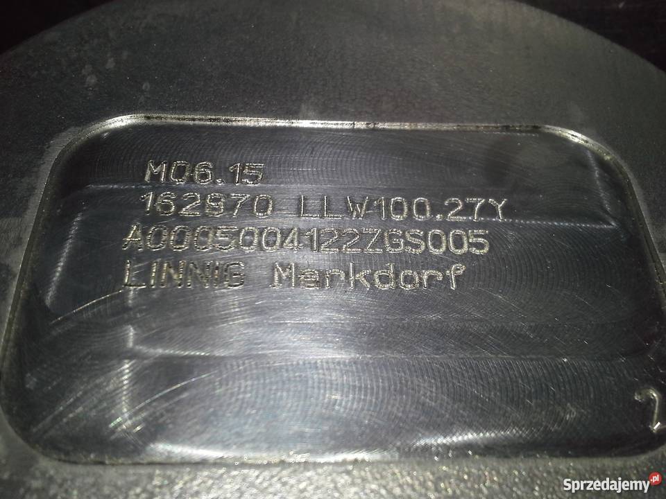 przekładnia kątowa wentylatora Mercedes Travego