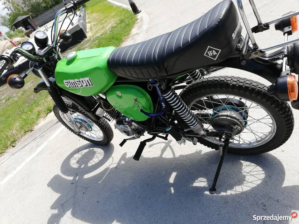 Sprzedam Simsona S51 Enduro remoncie bez wkładu Liszkowo