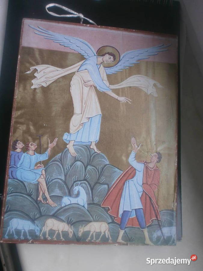 Święty obraz na desce Zielona Góra sprzedam