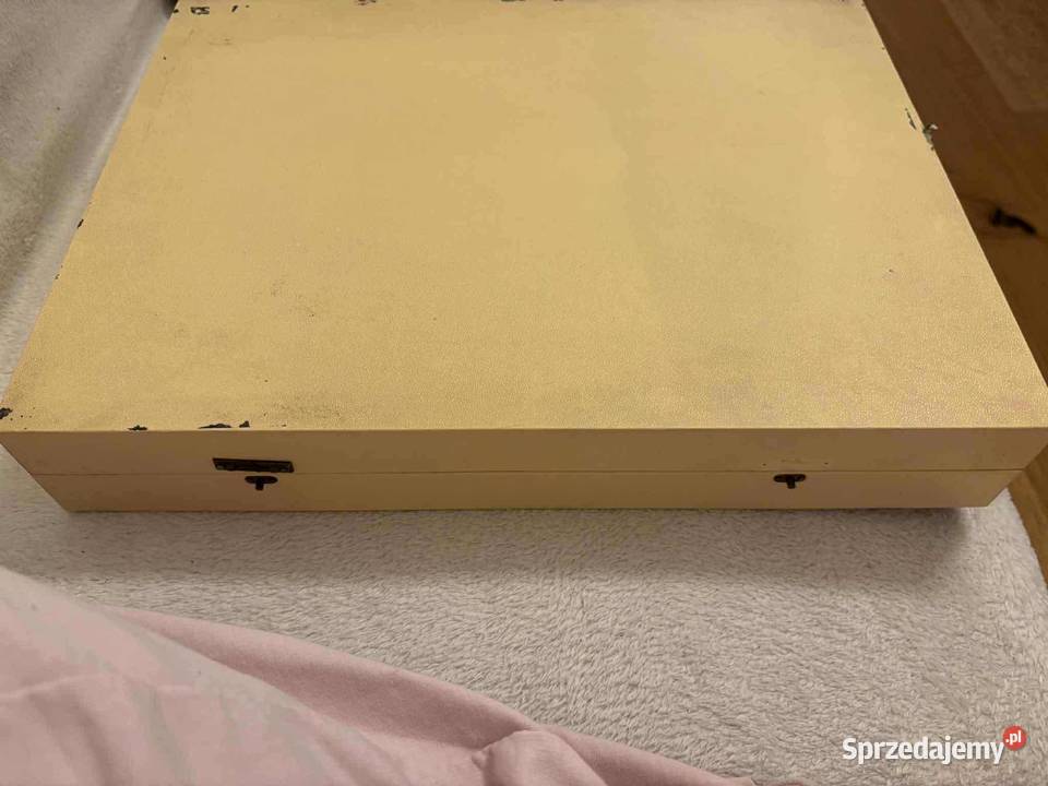 Zestaw sztućców PRL komplet DTK24 w oryginalnym Stegna