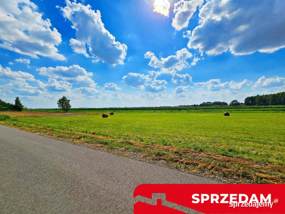 Piękna ustawna działka jeziora Dratów budowlana