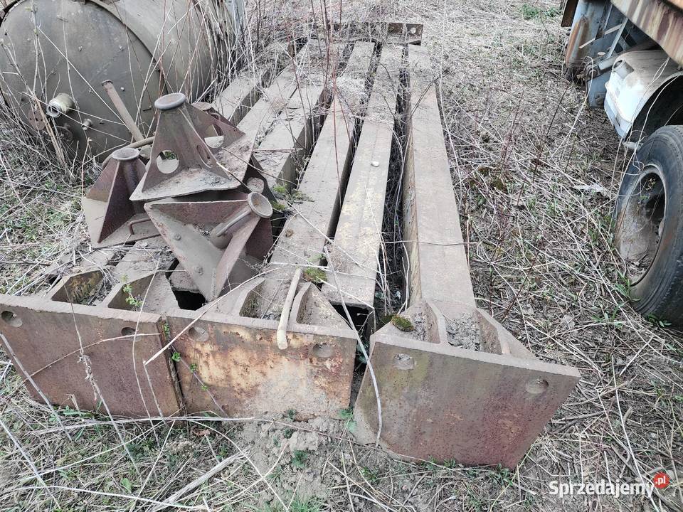 Słupy stalowe solidne hala wiata Pozostałe Nowy Sącz