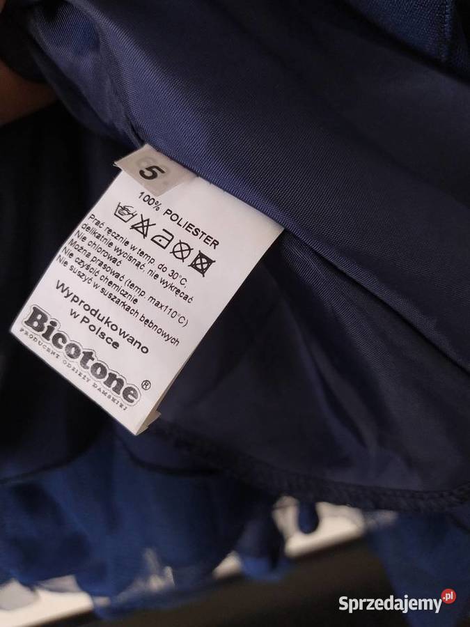 Bicotone XS S 34 granatowa sukienka wieczorowa Kraków