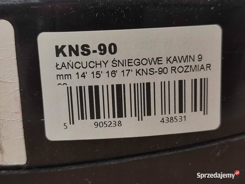 ŁAŃCUCHY ŚNIEGOWE 1 PARA KAWIN KNS90 14 17
