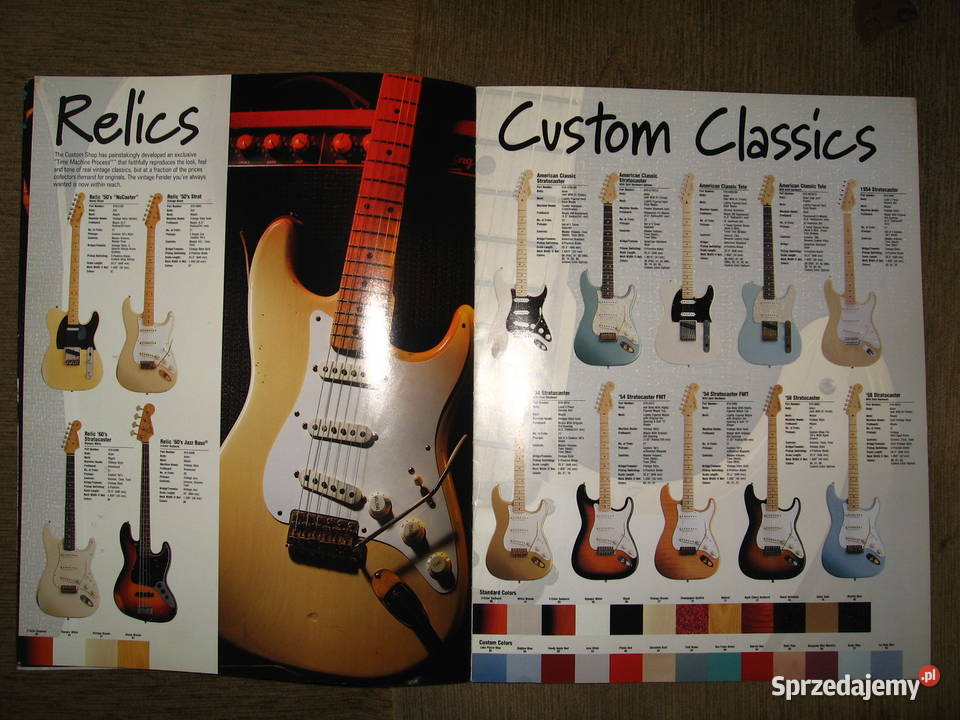 Fender Custom Shop Guitars Amplifiers Volume 50 Kępice sprzedam