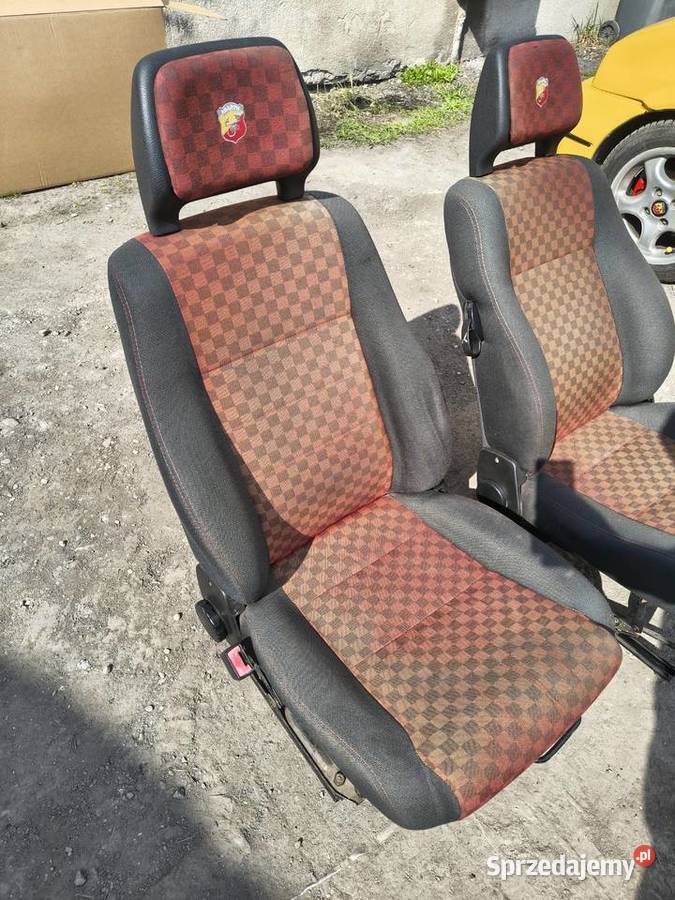 Fotele Seicento sporting abarth osobowe Części samochodowe Tychy