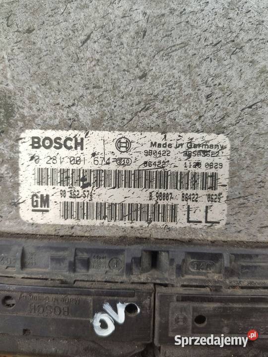 STEROWNIK SILNIKA KOMPUTER OPEL ASTRA G 20 Gliwice