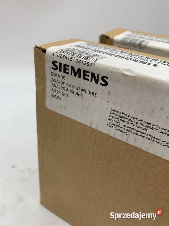 Siemens 6ES7 3325HB010AB0 Analog Output Module Warszawa