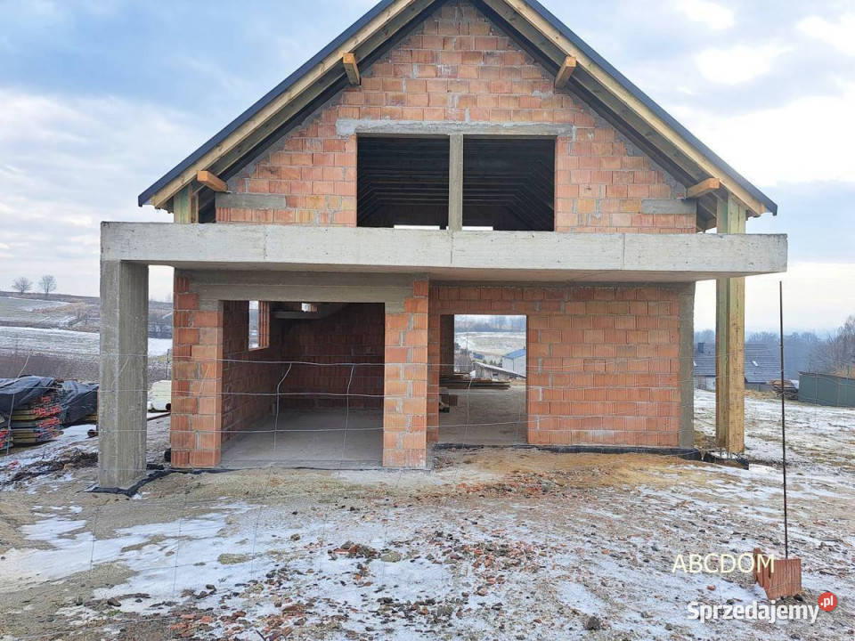 Nowoczesny dom widokowa działka 7 małopolskie Książniczki sprzedam