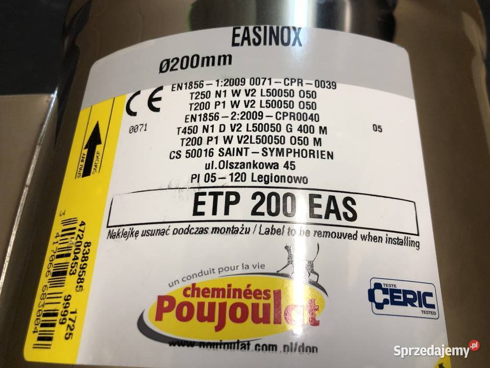 element wyczystkowy ETP 200 EAS Głogów