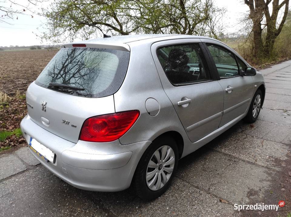 Peugeot 307 16 HDI 2006r Lift Klimatyzacja Racibórz