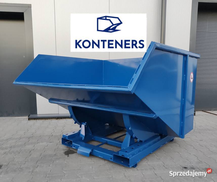 Kontener samowyładowczy Koleba 15m3 piasekdrewno