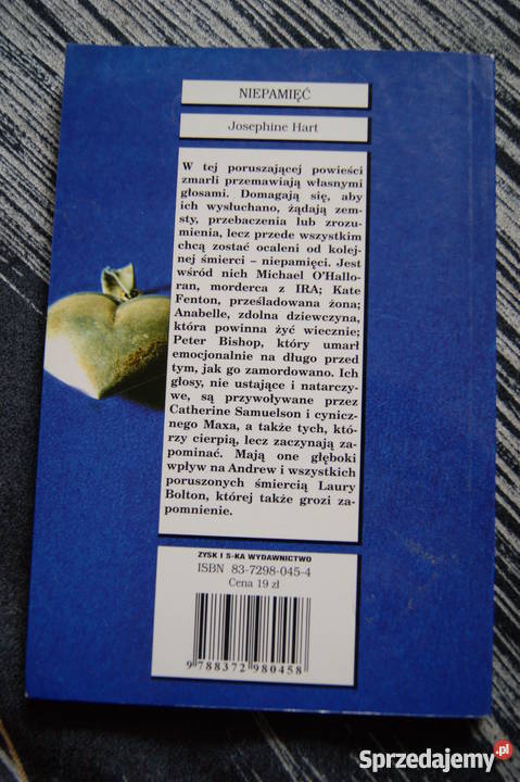 Książka Niepamięć Proza i poezja