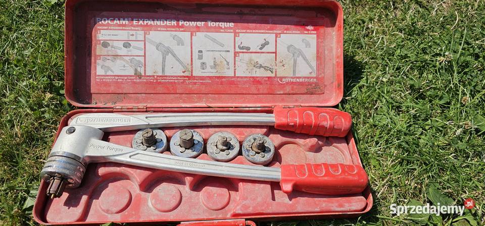 Rothenberger EXPANDER ROLOCK POWER TORQUE DO MUF Zaciskarki do rur