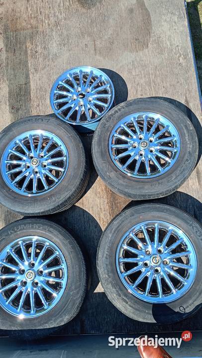 Felgi 16 aluminiowe chromowane Chrysler Voyager Średnica 16" Wodzisław Śląski