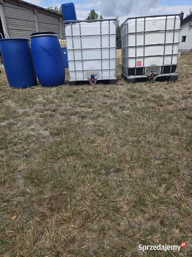 Mauzery beczki 120 220 paletopojemniki 1000l IBC Piotrków Trybunalski