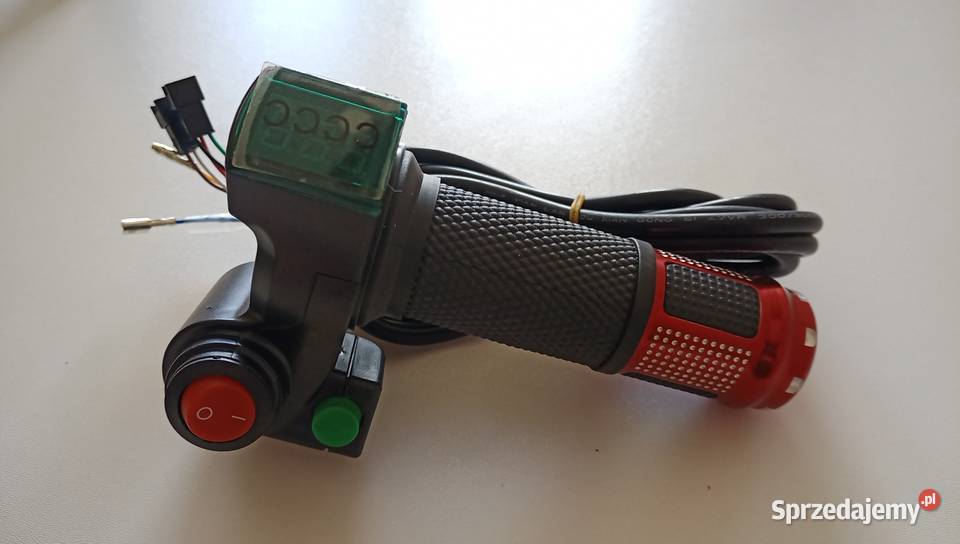 Manetka gazu z woltomierzem światła klakson Sport i Wypoczynek mazowieckie Warszawa
