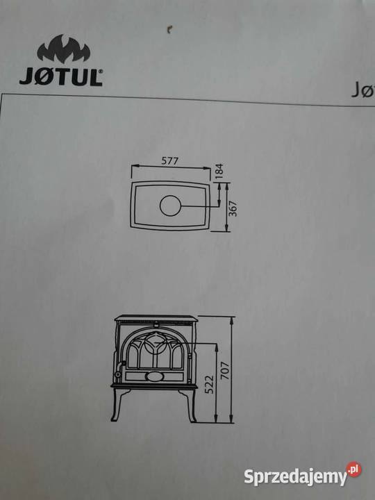 Kozapieckominek norweski JOTUL F3 TDStan łódzkie Łódź
