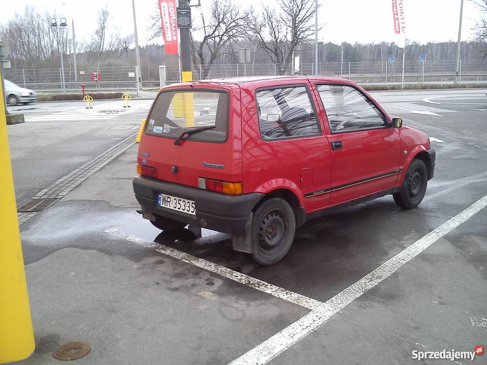 Fiat Cinquecento 700 LPG Rok produkcji 1995 mazowieckie Radom