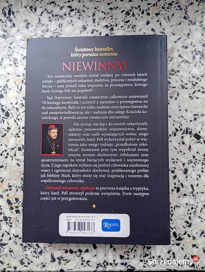 Dziennik Więzienny 3 tomy KardGeorge Pell Hubale