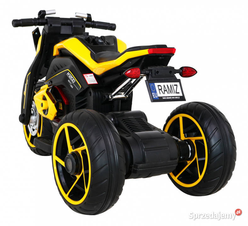 Motor Future na akumulator dzieci Żółty autko na Łopuszno