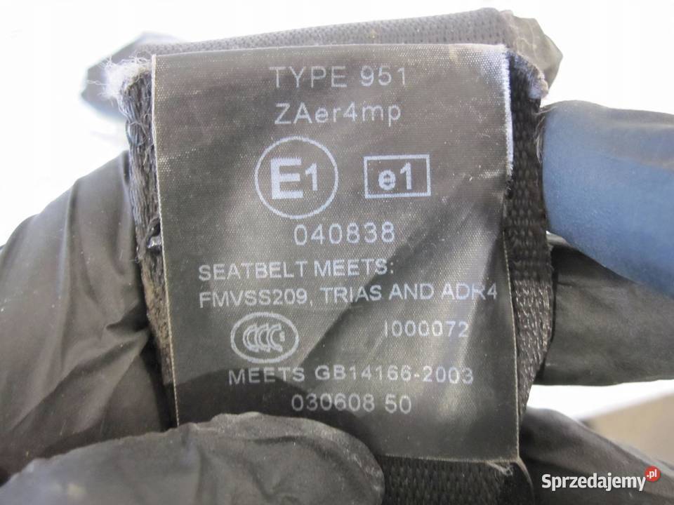 FREELANDER II 08r pas bezpieczeństwa prawy przód osobowe