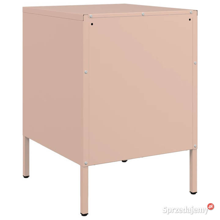 Szafki nocne 2 różowe 36x39x505 stal WM842925 mazowieckie