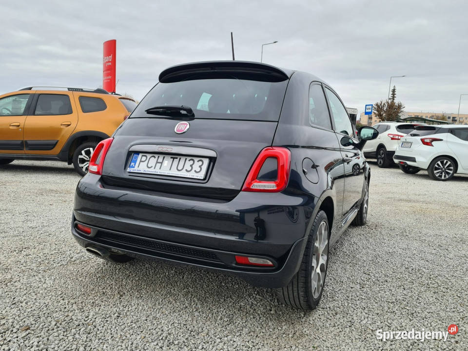 Fiat 500 Automat Klimatronik Półskóry Tempomat elektryczne lusterka Wągrowiec