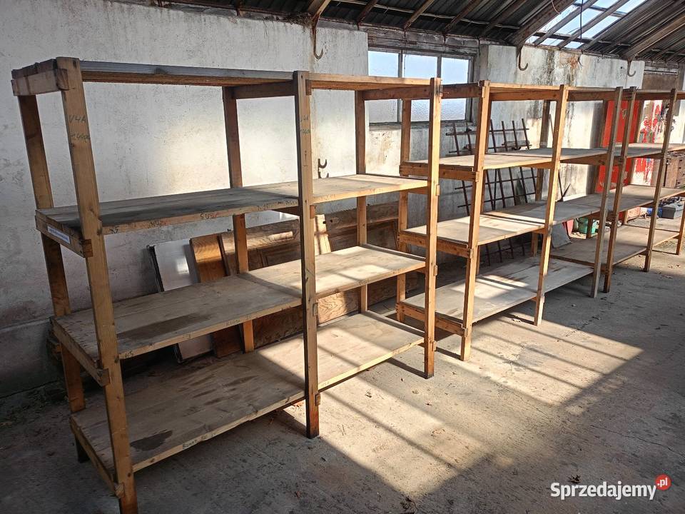 Regały magazynowe drewniane Świerczów