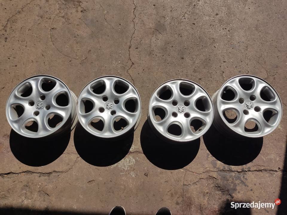 Felgi aluminiowe Peugeot 15 6Jx15CH418 Oryginał mazowieckie Radom