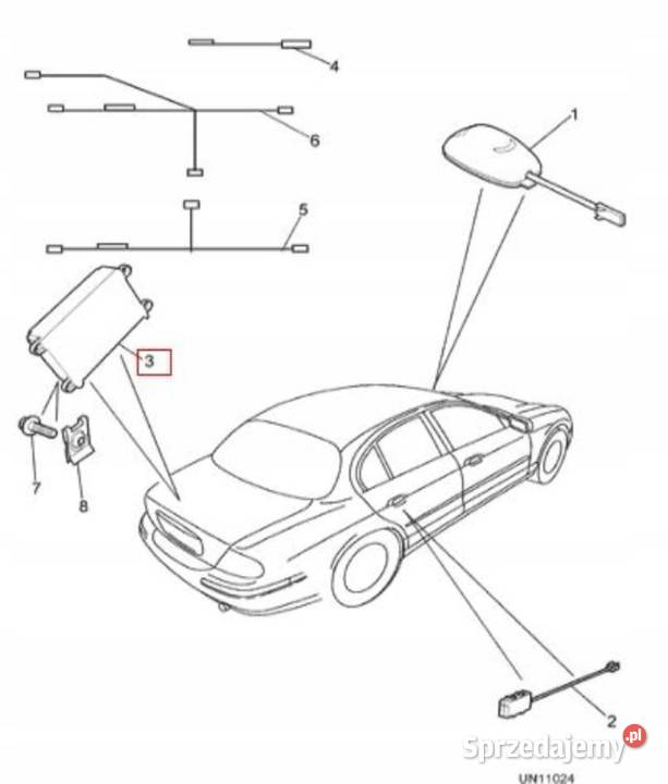 MODUŁ GPS BLUETOOTH JAGUAR STYPE XTYPE XJ Komputery