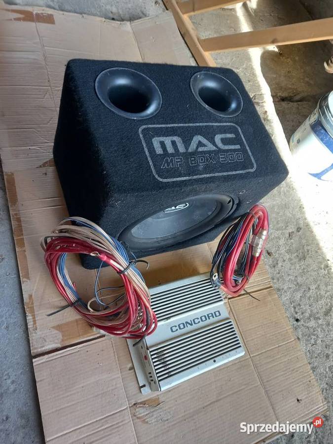 Subwoofer skrzynia tuba basowa wzmacniacz Wzmacniacze i pokrewne Lublin