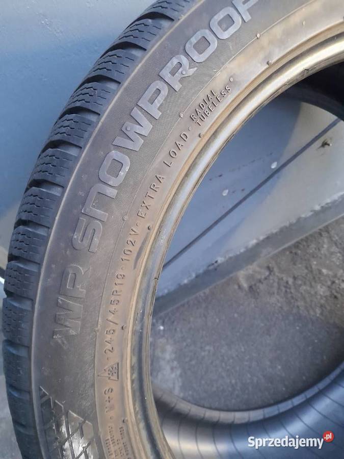 Opony zimowe NOKIAN TYRES WR SNOWPROOF P Zabrze sprzedam