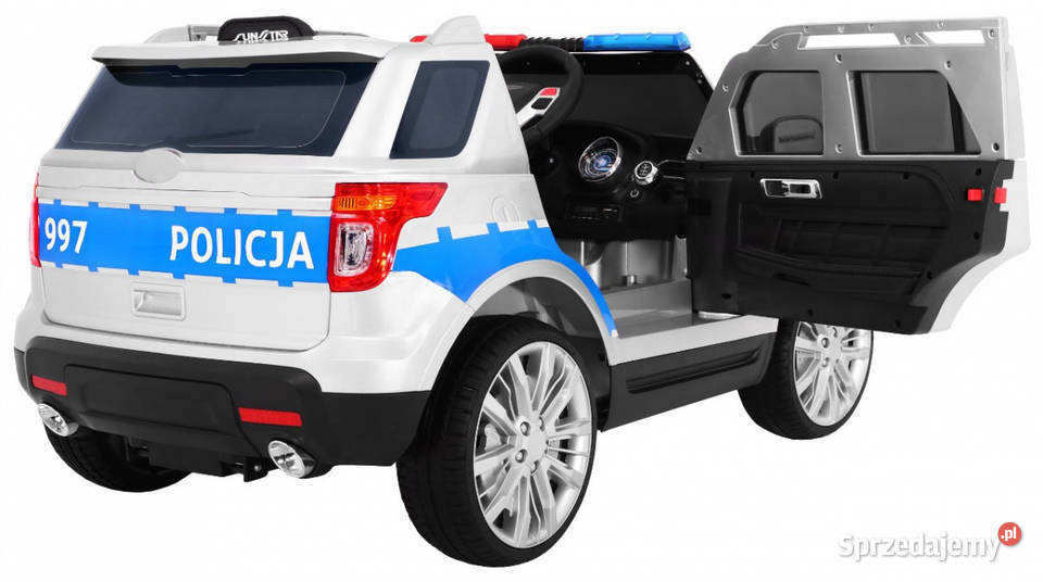 Samochód na akumulator SUV Policja auto dzieci sprzedam