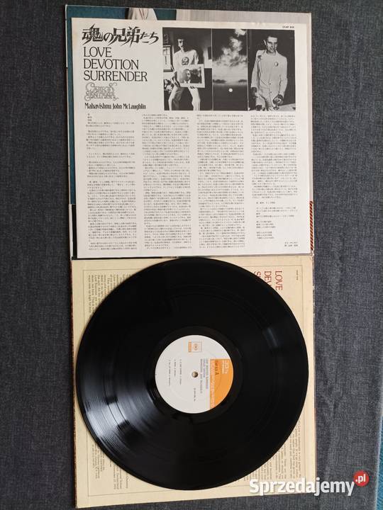 Carlos Santana McLaughlin Love Derotion Magnetofony Warszawa sprzedam