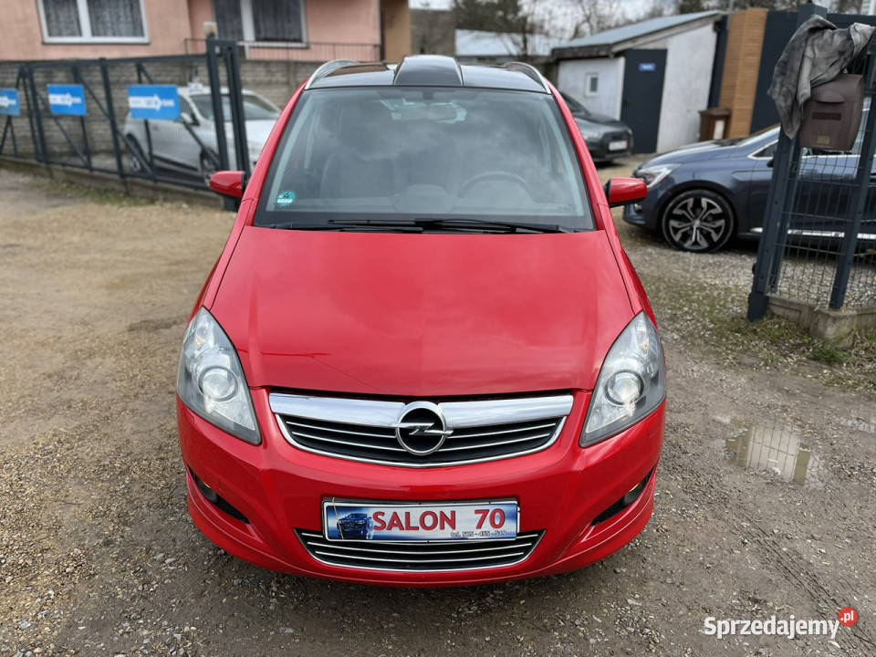 Opel Zafira 18 OPC LINE Climatronic Skóry 1796cm3 śląskie Częstochowa
