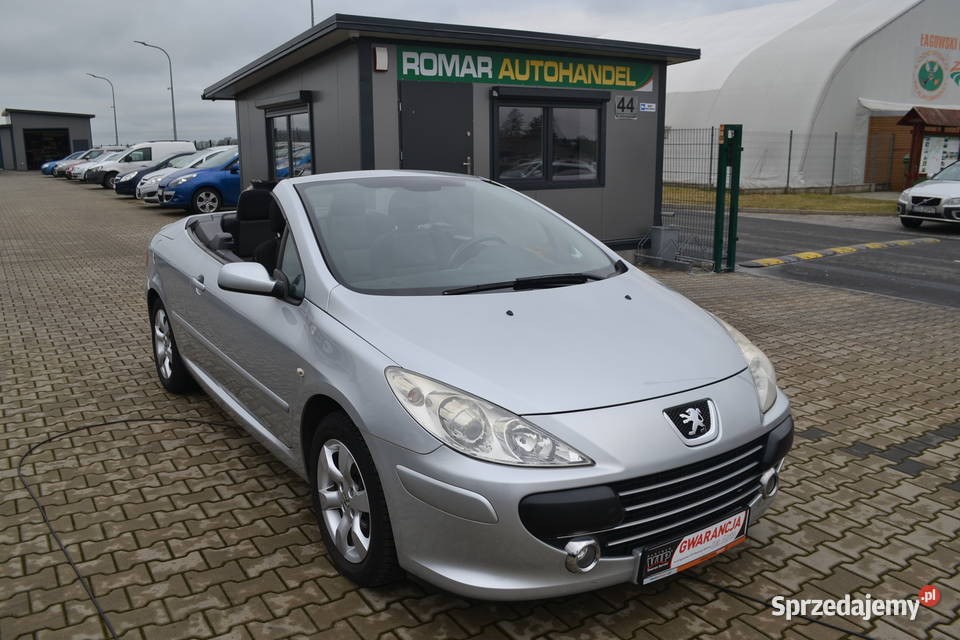 Peugeot 307 CC z Niemiec OPŁACONY 101 ABS Zgorzelec